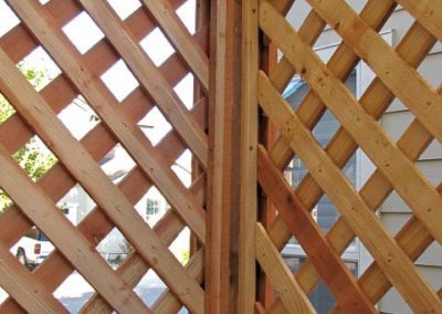 Fence detail by Antonis Construction