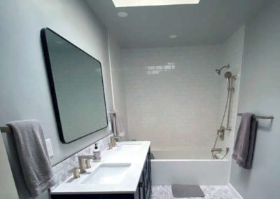Photo of after remodeling bathroom